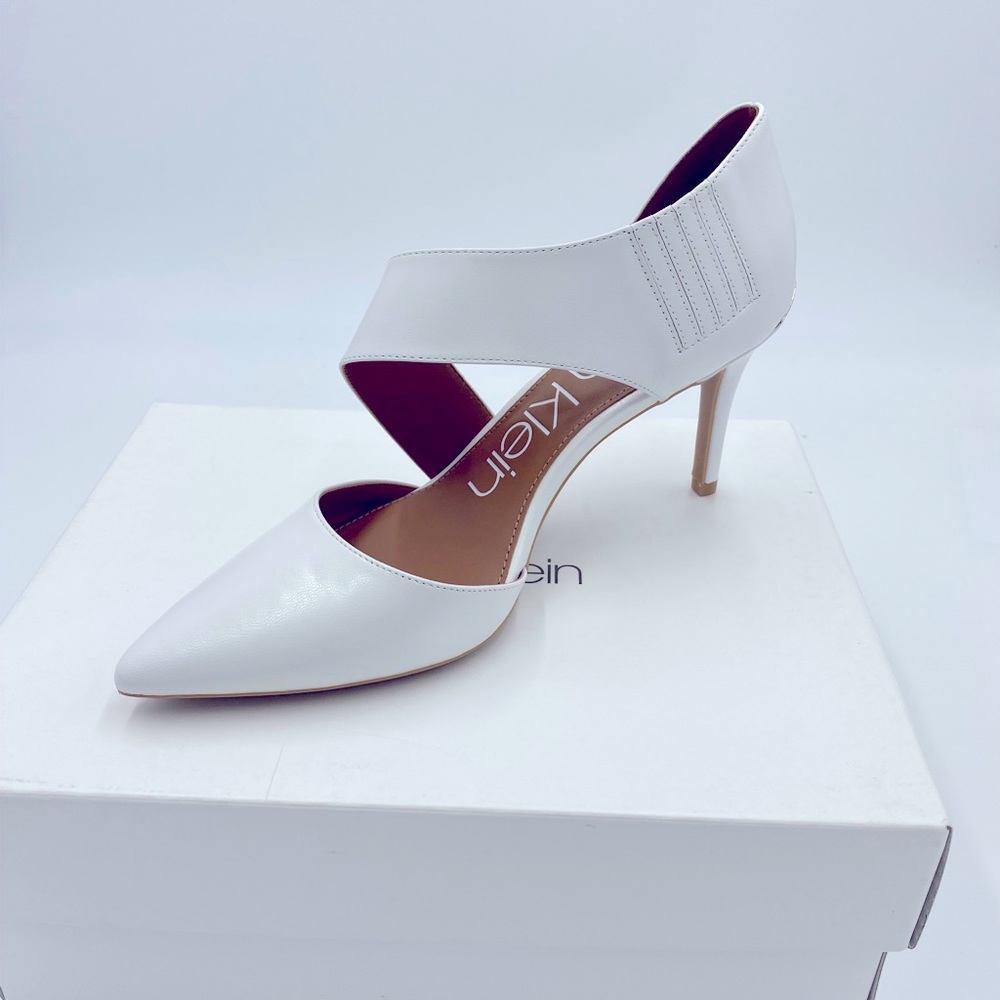 Calvin Klein Gella kid skin, white